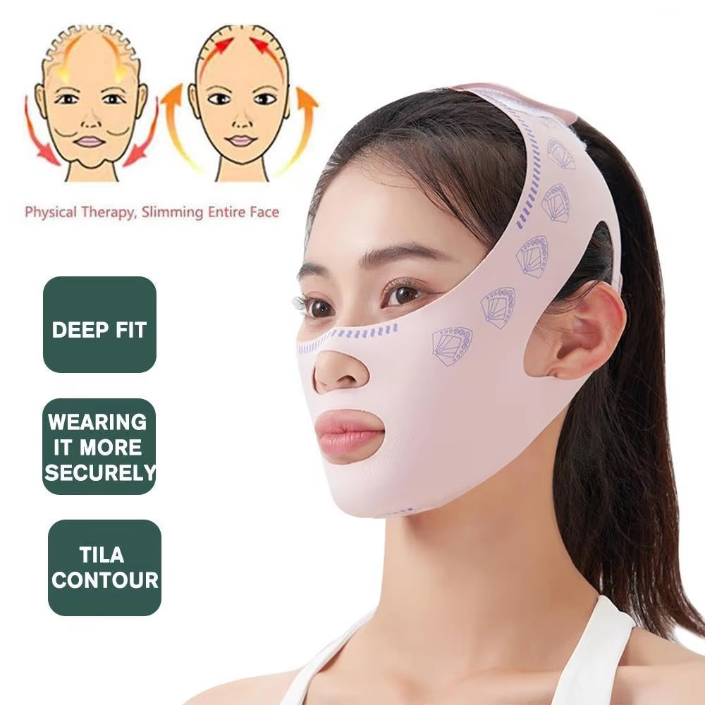 Chin Cheek Slimming Bandage V Shaper V Line Lifting Mask Face Lifting anti Wrinkle Strap Band Sleeping Mask Beauty Health